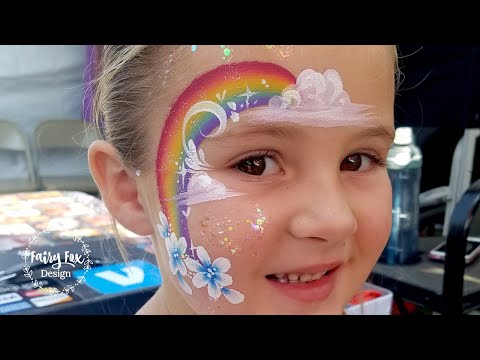 Over the RAINBOW - Face Paint Tutorial