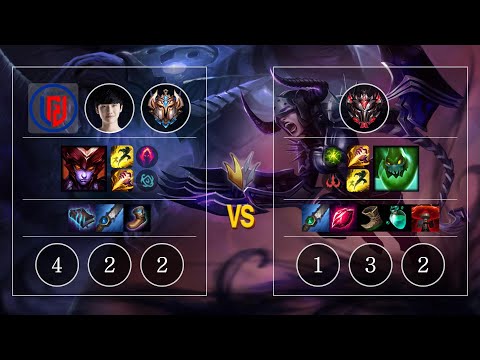 LGD Peanut Shyvana vs Zac Jungle - KR Challenger Patch 10.10