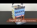 MOC Monday Custom Lego Modular Sandwich Shop