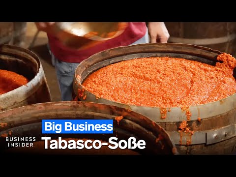 Tabasco fills up to 700,000 bottles of hot sauce daily, according to Big Business Insider.