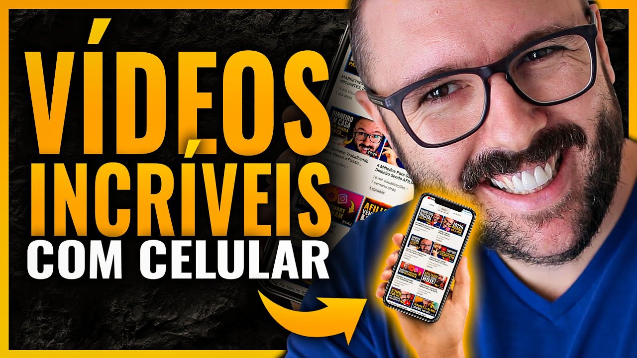 COMO GRAVAR VÍDEOS COM CELULAR Rápido Fácil e Simples