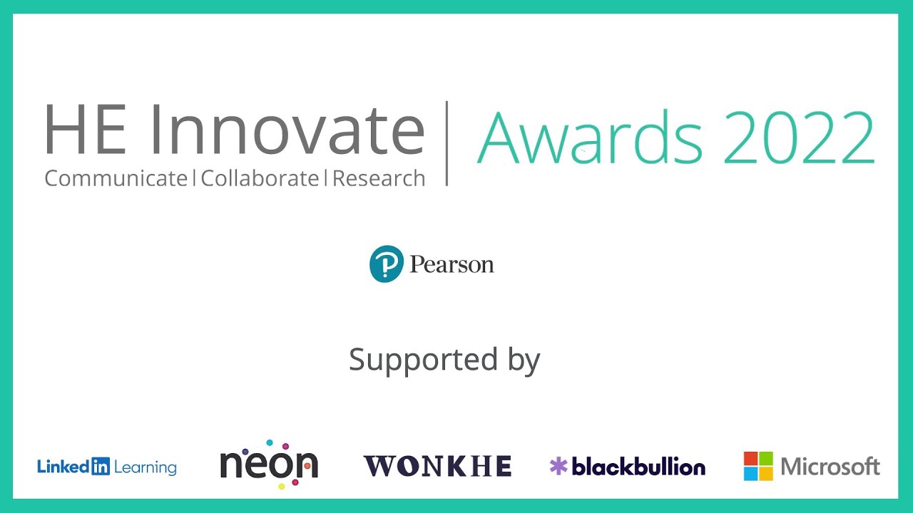 Pearson HE Innovate Awards 2022