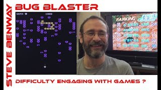 Bug Blaster on Acorn Electron / Difficulty engaging with games?