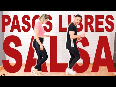 Salsa FOOTWORK | PASOS LIBRES | Alfonso y Mónica