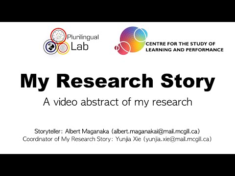 My Research Story - Albert Maganaka
