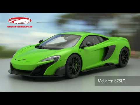 AUTOart 1:18 McLaren 675 LT year 2016 napier green 76049 AUTOart 1:18 McLaren 675 LT year 2016 napier green 76049