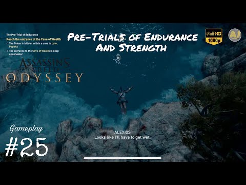 [PS4] ASSASSIN’S CREED® ODYSSEY- Minotaur De Force: Pre-trials of Endurance & Strength- Gameplay #25