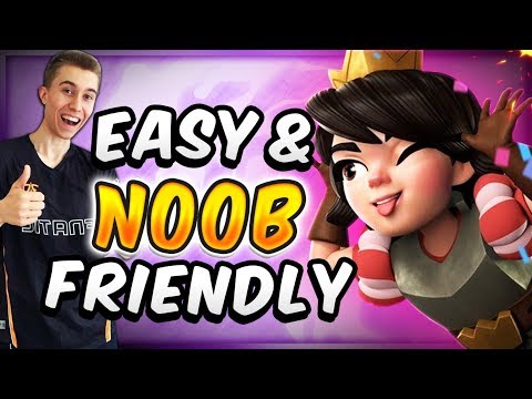THIS DECK DOESN'T LOSE! EASY & NOOB FRIENDLY GRAVEYARD FREEZE DECK — Clash Royale