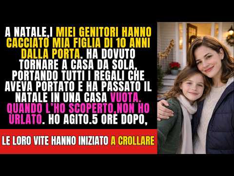 I miei genitori hanno respinto mia figlia di 10 anni alla porta—poi la bisnonna chiamò l’avvocato