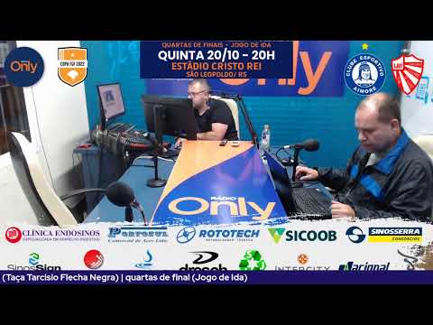 Aimoré X São Luiz - 20/10/22 - Quartas de finais - Jogo de ida | Copa FGF