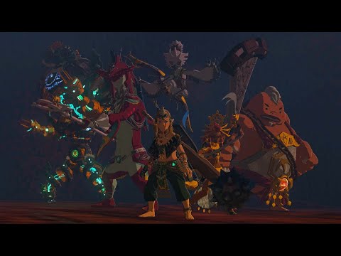 Link And The Sages Vs The Demon King's Army Scene (Zelda: Tears of The Kingdom)