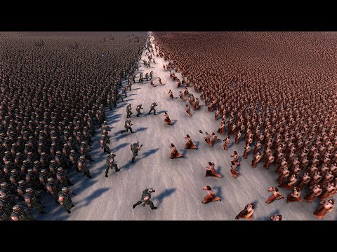 10.000 JESUS vs 10.000 CHUCK NORRIS - Ultimate Epic Battle Simulator