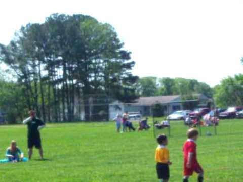 Wesley playing soccer part 1