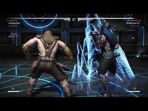 Mortal Kombat X - Inflames (Metallic Tremor) vs. Red Raptor (Grandmaster Sub-Zero)