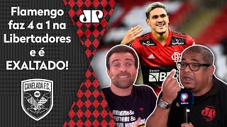 ‘Isso não existe! É incrível”: Flamengo é exaltado após fazer 4 a 1 na Libertadores
