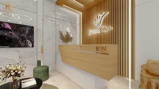 SPA RECEPTION INTERIOR DESIGN - SPA HOA PHAM
