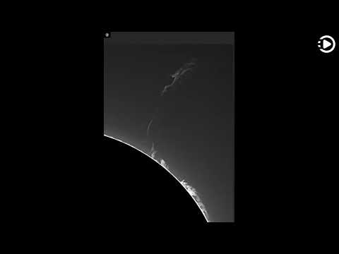 APOD: 2021-11-08 - A Filament Leaps from the Sun (Narrated by Emma)