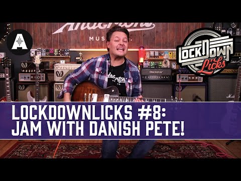 Jam Along With Danish Pete - Andertons LockDownLicks #8 (Atmospheric Loop In E)