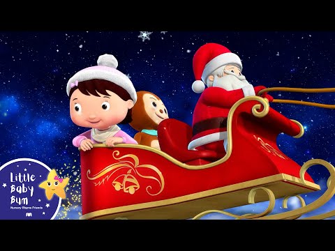Jingle Bells! Dashing through the snow! | Little Baby Bum - Nursery Rhymes for Kids | Baby Song 123