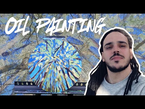 Pintando Álamos al Óleo en Punta Negra, Maldonado | Plein Air