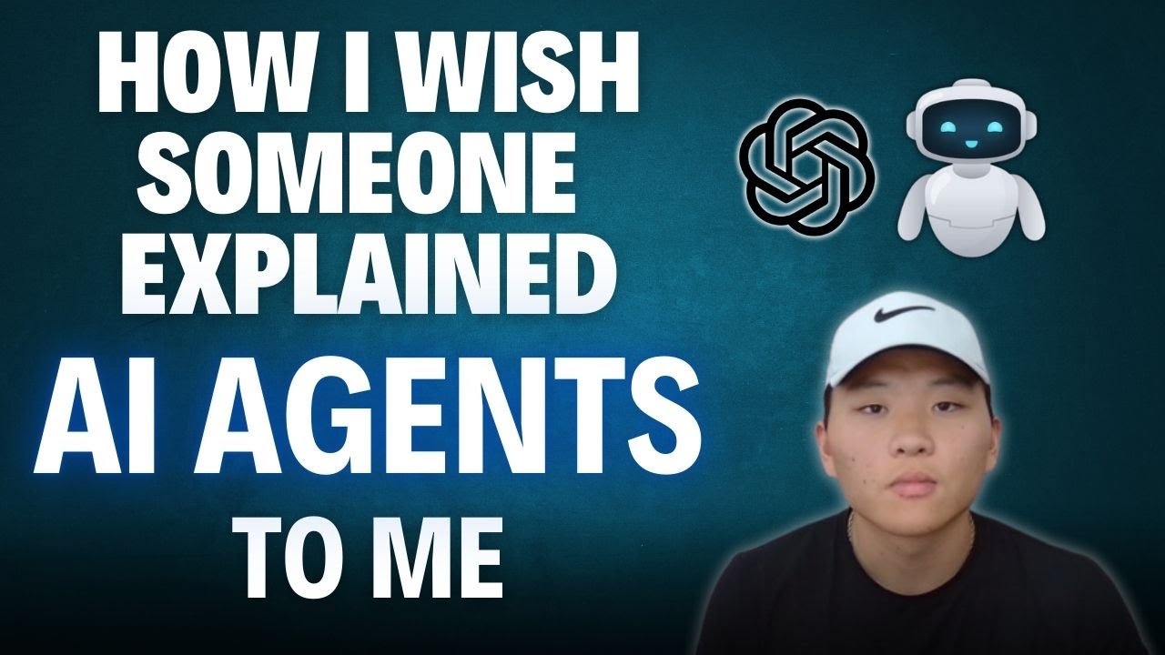 How I Wish Someone Explained AI Agents To Me (as a beginner)