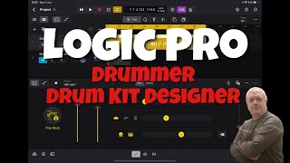 Video thumbnail for Apple Logic Pro for iPad - Tutorial 11: The Drummer and Drum Kit Designer by SoundForMore Tutorials