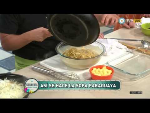 Sopa paraguaya para el finde