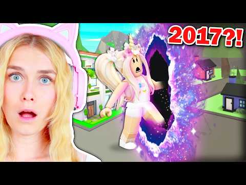 I Time Traveled to Adopt Me 2017