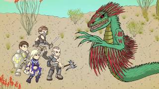 Heal Plz - The Party-Healing RPG - Announcement Trailer