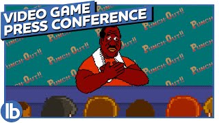 Mike Tyson's Punch Out - Video Game Press Conference