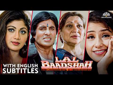 Amitabh Bachchan's Hindi Blockbuster Action Movie: Lal Baadshah (1999) Full Movie | Eng Subtitles