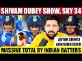 Shivam Dube Star As India Make Massive Total Vs NED