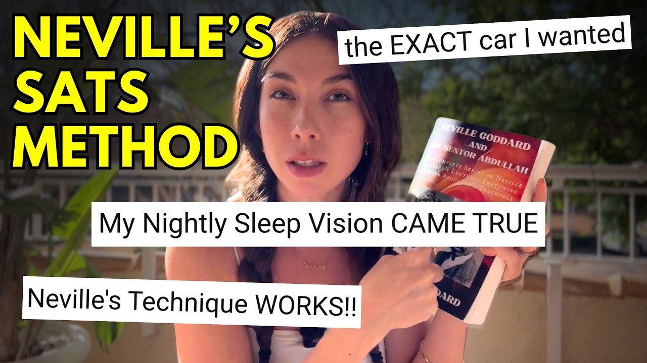 EXACTLY how to manifest while you sleep tonight. [I get to the point]