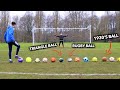 Scoring 1 AMAZING Goal with EVERY Ball I own...