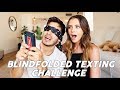 BLINDFOLDED TEXTING Challenge