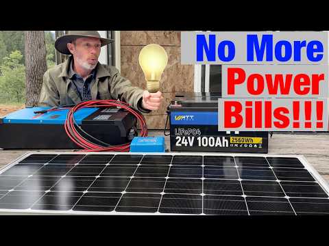 Solar to Household AC Power Is So Easy...It's Insane