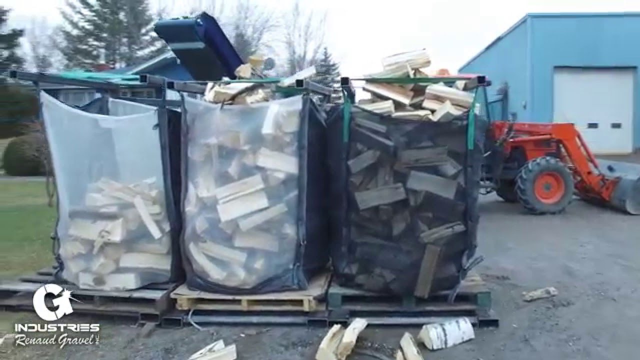 Processeur à bois de chauffage - Combiné Sciage-Fendage Tajfun RCA-400 & Sac de Corde de bois