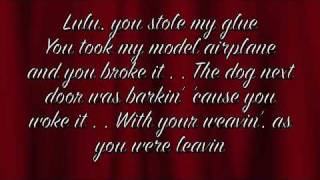 Lulu - My Song . . Lulu, I thought I knew you