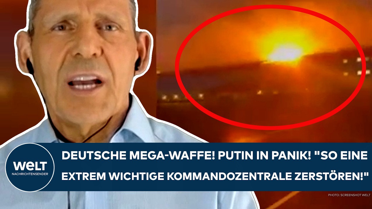 PUTINS KRIEG: Deutsche Megawaffe! Russen-Panik! "So eine extrem wichtige Kommandozentrale zerstören"