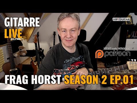 Besseres Vibrato (wie B.B. King), Wechselschlag & Finger-Technik | Frag Horst Live Q&A S2 EP.01