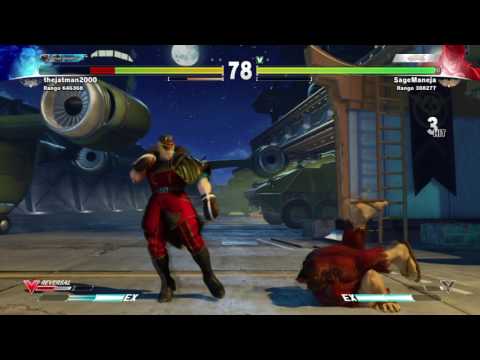 SFV Guy presses all buttons and gets mad