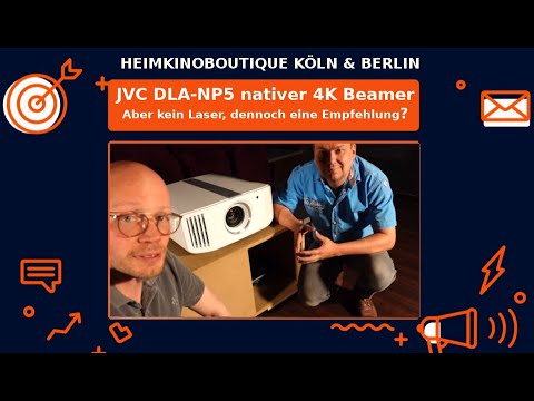 JVC DLA NP5, der beste Lampen Beamer aller Zeiten? Test des neuen 4K HDR Projektors.
