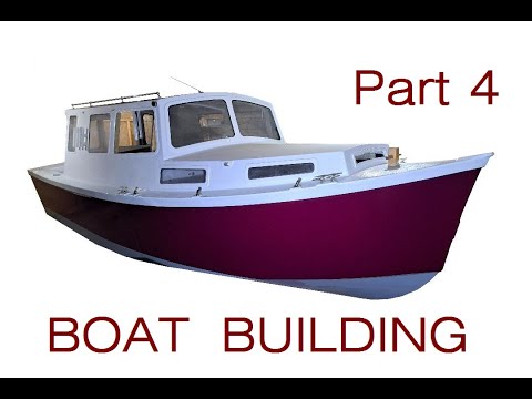 PLYWOOD BOAT BUILDING PROJECTS DE23 Part 4