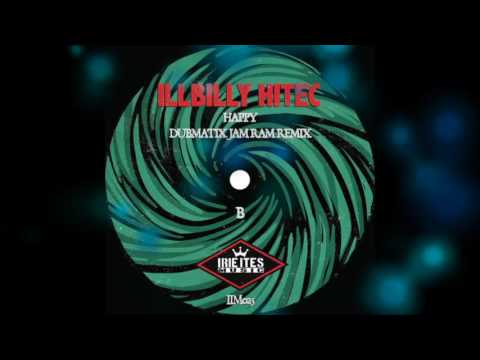 Illbilly Hitec feat. Horseman & Kinetical - Happy / Dubmatix JamRam Rmx (7'' Vinyl)