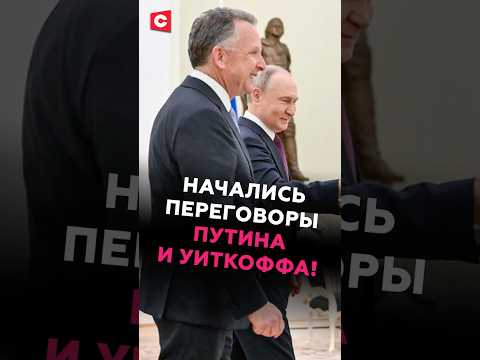 В Москве начались переговоры Путина и Уиткооффа! #зеленский #украина #путин #уиткофф #россия #сво
