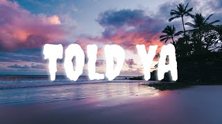 Lil tjay - Told ya (Lyric video)