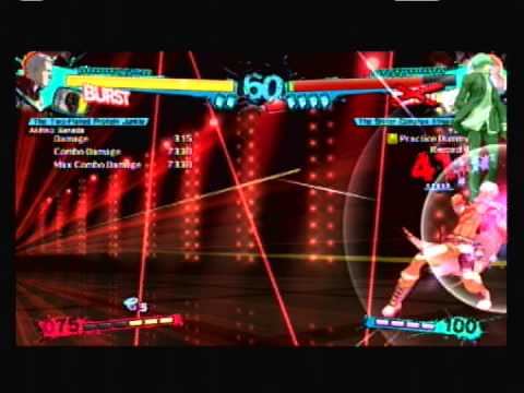 Persona 4 Ultimax: Akihiko Fatal Burst Combo