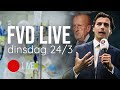 Corona Update dinsdag 24 maart | FVD Journaal #9 - LIVE Q&A!