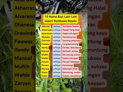 15 Nama bayi laki-laki islami pembawa rezeki #fyp #viralvideo #edukasi #trending