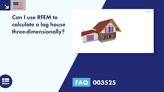 FAQ 003525 | Can I use RFEM to calculate a log house three-dimensionally?